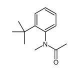 N-(2-tert-butylphenyl)-N-methylacetamide Structure