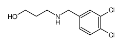 3-(3,4-dichloro-benzylamino)-propan-1-ol Structure