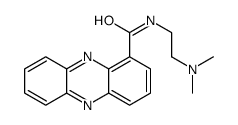 N-[2-(dimethylamino)ethyl]phenazine-1-carboxamide结构式