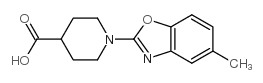 1-(5-methylbenzo[d]oxazol-2-yl)piperidine-4-carboxylic acid picture