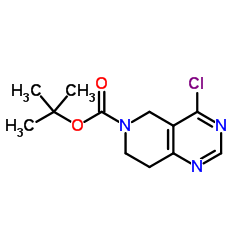 N-Boc-4-氯-5,7,8-三氢吡啶并[3,4-D]嘧啶图片