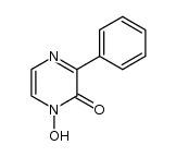 1-hydroxy-3-phenyl-2(1H)-pyrazinone结构式