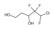 5-chloro-4,4,5-trifluoro-1,3-pentanediol结构式