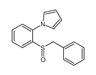 1-(2-benzylsulfinylphenyl)pyrrole Structure