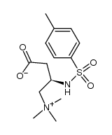 (R)-(tosylamino)carnitine结构式