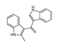 3-[1-(1H-indol-3-yl)ethenyl]-2-methyl-1H-indole结构式