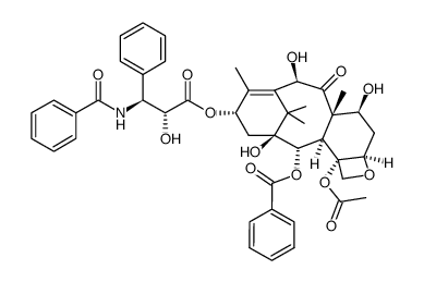7-表-10-去乙酰基紫杉醇结构式