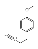 1-(2-isocyanoethyl)-4-methoxybenzene Structure