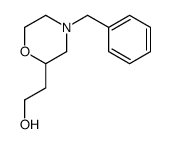 4-苄基-2-(2-羟基乙基)吗啉结构式