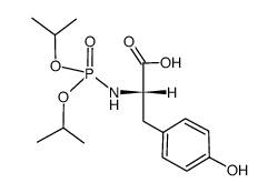 N-(Disopropyloxyphosphoryl)-L-Tyr-OH Structure