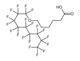 6-(1,1,2,2,3,3,4,4,5,5,6,6,7,7,8,8,9,9,9-nonadecafluorononoxy)hexanoic acid结构式