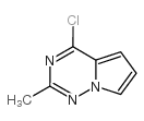 4-氯-2-甲基吡咯并[1,2-f][1,2,4]三嗪结构式