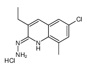 6-氯-3-乙基-2-肼基-8-甲基喹啉盐酸盐图片