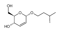 (2R,3S,6S)-2-(hydroxymethyl)-6-(isopentyloxy)-3,6-dihydro-2H-pyran-3-ol Structure