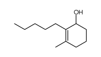 3-methyl-2-pentyl-2-cyclohexenol结构式