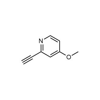 2-Ethynyl-4-methoxypyridine structure