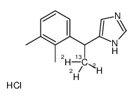 Medetomidine-13C-d3 (hydrochloride)图片