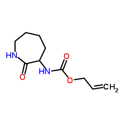 (2-OXO-AZEPAN-3-YL)-CARBAMIC ACID ALLYL ESTER structure