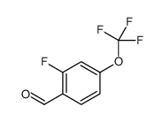 2-Fluoro-4-(trifluoromethoxy)benzaldehyde Structure