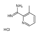 3-Methylpicolinimidamide hydrochloride Structure