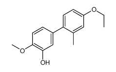 5-(4-ethoxy-2-methylphenyl)-2-methoxyphenol Structure