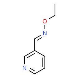3-Pyridinecarboxaldehyde,O-ethyloxime,[C(E)]-(9CI) Structure
