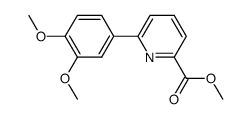 methyl 6-(3,4-dimethoxyphenyl)pyridine-2-carboxylate Structure