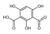 2,4,6-trihydroxy-3-nitrobenzoic acid Structure