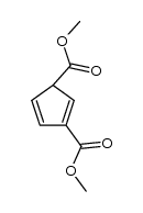 dimethyl cyclopenta-1,4-diene-1,3-dicarboxylate结构式