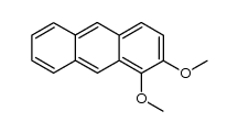 1,2-dimethoxyanthracene Structure