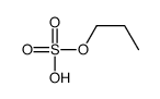 propyl hydrogen sulfate Structure