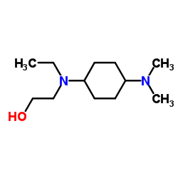 2-{[4-(Dimethylamino)cyclohexyl](ethyl)amino}ethanol结构式