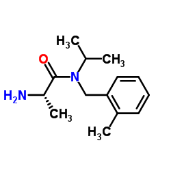 N-Isopropyl-N-(2-methylbenzyl)-L-alaninamide Structure