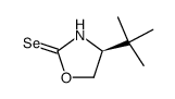 (S)-(-)-4-(1,1-Dimethylethyl)oxazolidine-2-selone Structure