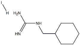 1-(Cyclohexylmethyl)guanidine hydroiodide Structure