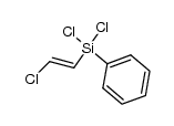 [β-Chlor-vinyl]-phenyl-dichlor-silan结构式