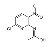 N-(6-Chloro-3-nitro-2-pyridinyl)acetamide structure