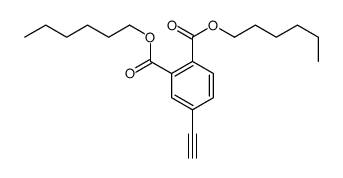 dihexyl 4-ethynylbenzene-1,2-dicarboxylate Structure