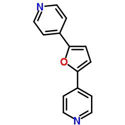4,4'-(2,5-Furandiyl)dipyridine Structure