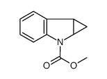 Cycloprop[b]indole-2(1H)-carboxylic acid,1a,6b-dihydro-,methyl ester结构式