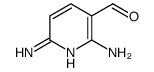 3-Pyridinecarboxaldehyde,2,6-diamino-(9CI) Structure