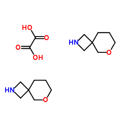 6-Oxa-2-aza-spiro[3.5]nonane hemioxalate structure