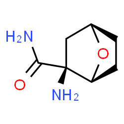 7-Oxabicyclo[2.2.1]heptane-2-carboxamide,2-amino-,endo-(-)-(9CI) Structure