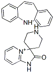 5H-Dibenz[b,f]azepine, spiro[imidazo[1,2-a]pyridine-3(2H),4'-piperidin]-2-one deriv.结构式