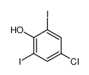 4-Chloro-2,6-diiodophenol structure