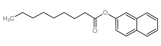 naphthalen-2-yl nonanoate Structure