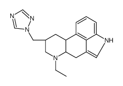 (6aR,9R)-7-ethyl-9-(1,2,4-triazol-1-ylmethyl)-6,6a,8,9,10,10a-hexahydro-4H-indolo[4,3-fg]quinoline结构式