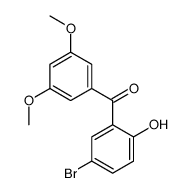 (5-Bromo-2-Hydroxyphenyl)(3,5-Dimethoxyphenyl)Methanone Structure