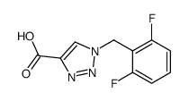 1-[(2,6-Difluorophenyl)methyl]-1H-1,2,3-triazole-4-carboxylic acid picture