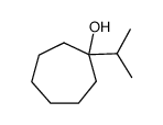 1-(1-methylethyl)-1-cycloheptanol结构式